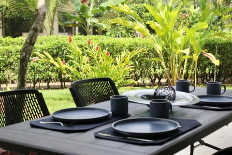 Patio, Day, Garden view