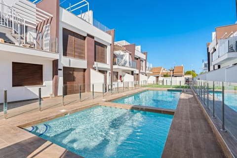 Property building, Pool view, Swimming pool