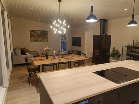 Private Villa, 127m2, 3 br, sauna, fast wifi Condominio in Rovaniemi
