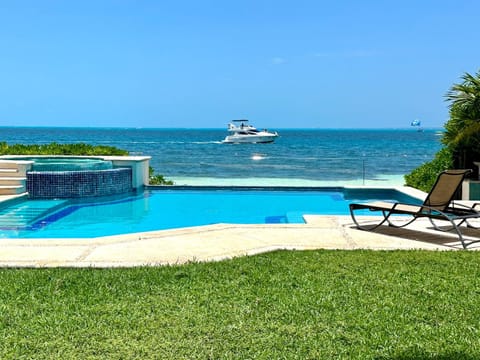 6BR Beachfront Exclusive Villa with Private Pool by Solmar Rentals Villa in Cancun