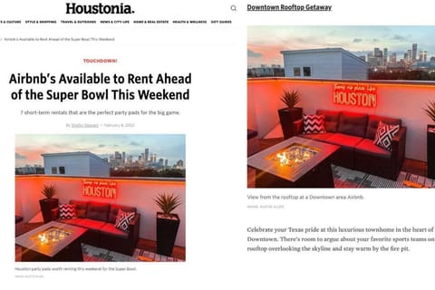 Luxury Downtown Getaway with Breathtaking Views Casa in Houston
