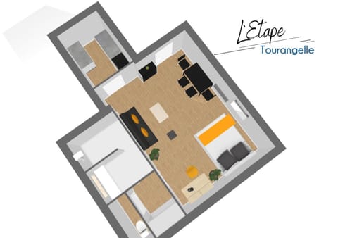 L'Etape Tourangelle Condo in Saint-Cyr-sur-Loire