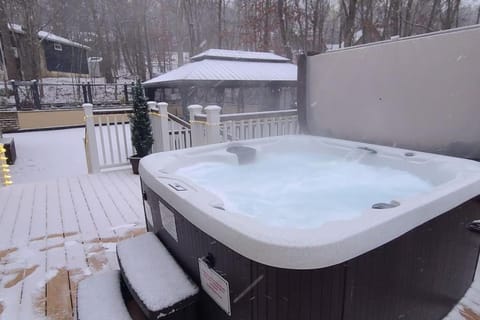 Natural landscape, Winter, Hot Tub