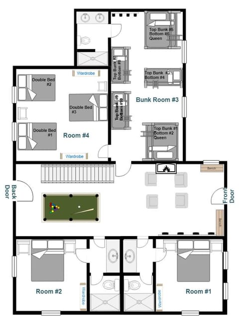 The Bear Den Lux Lodge 9BR 8BATH 34 Guests with Brand New Hot Tub Coming July 1st 2024 Casa in Island Park