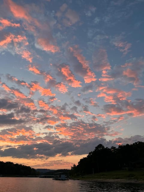 Lake view, Sunset