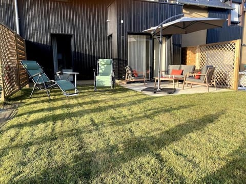 Patio, Garden view, sunbed