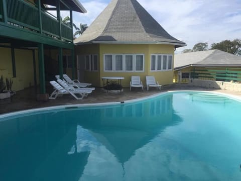 Pool view, Swimming pool, sunbed