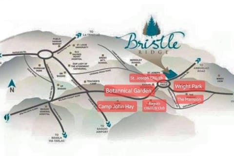 Bristles Ridge Residences located near Tourist Spots in Baguio with FREE parking Condo in Baguio