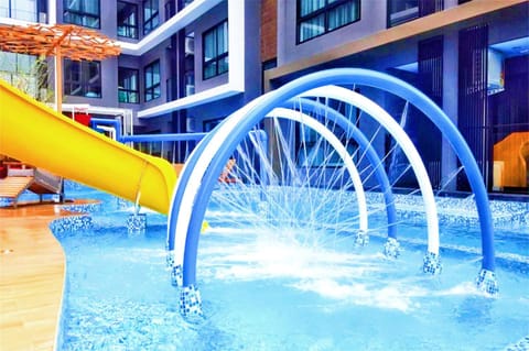 Aqua park, Pool view, Swimming pool