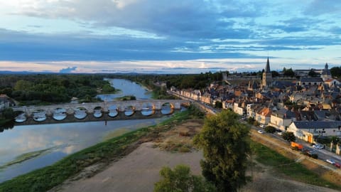 Day, Natural landscape, Bird's eye view, River view