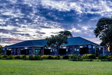 Property building, Children play ground, Garden view, Sunset