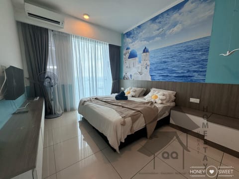 Nice Seaview Water Front Apartment 3R3B 超舒适海景房间-3房3卫 Apartment in Port Dickson