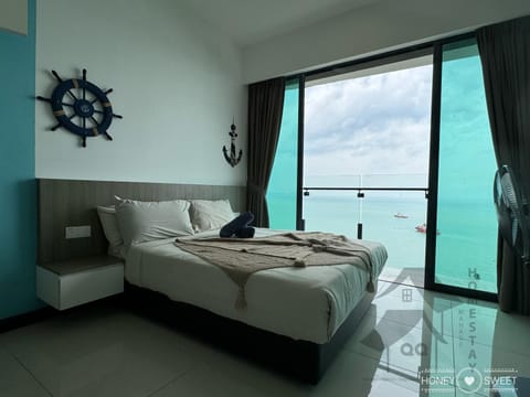 Nice Seaview Water Front Apartment 3R3B 超舒适海景房间-3房3卫 Apartment in Port Dickson