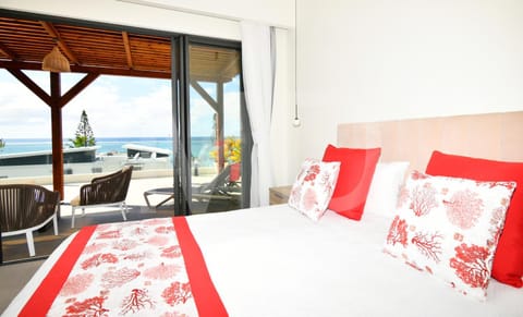 Bedroom, Sea view