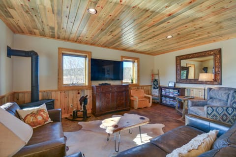 Cozy Alma Mountain Retreat Fireplace and Grill Apartment in Park County