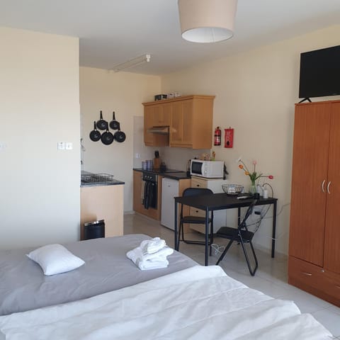 Bed, TV and multimedia, Coffee/tea facilities, Kitchen or kitchenette, Seating area, Dining area, Bedroom, hair dresser, minibar, pet friendly, stove, toaster