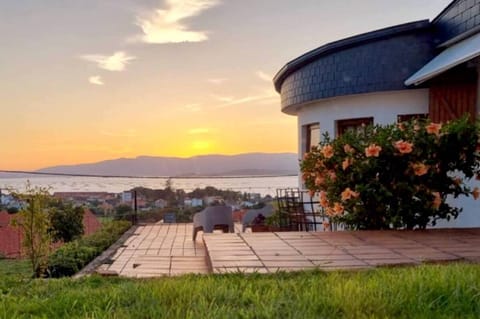 Property building, Sea view, Sunset