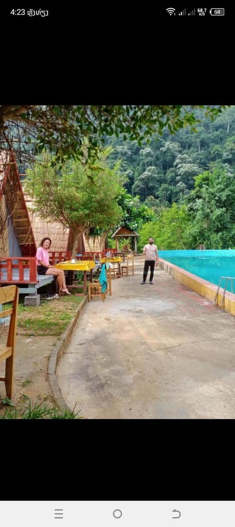 CampingSite Swimming Pool Apartment in Luang Prabang Province, Laos