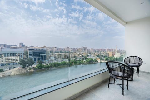 Brassbell l Nile view serviced apartments in zamalek Condo in Cairo