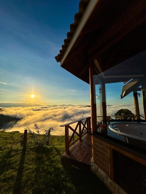 Natural landscape, Hot Tub, View (from property/room), Mountain view, Sunrise