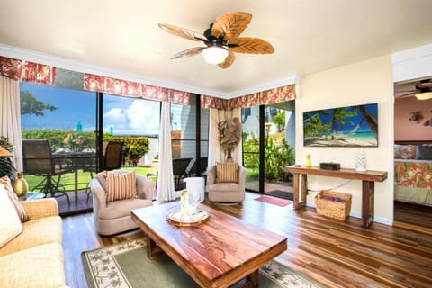 K B M Resorts: Napili Point NAP-A25 Stunning 1-Bedroom Ocean Front Villa Prime Location Turtle Views Includes Rental Car Condo in Kapalua