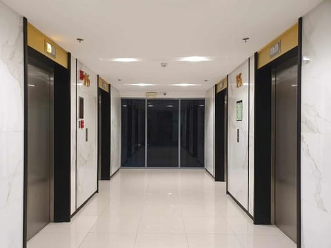 Property building, elevator