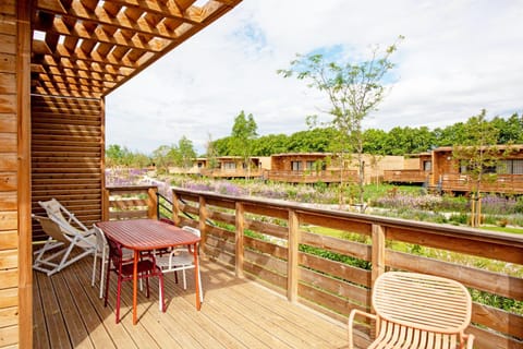 Property building, Patio, Spring, Day, View (from property/room), Balcony/Terrace, Dining area