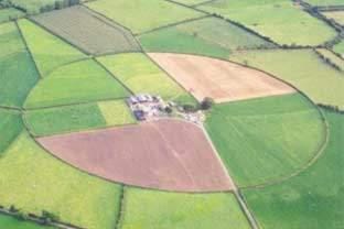 Natural landscape, Bird's eye view