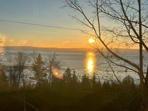 River view, Sunset