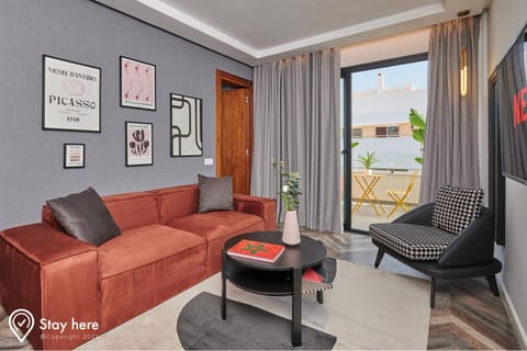 Stayhere Rabat - Agdal 4 - Hotel Apartment hotel in Rabat