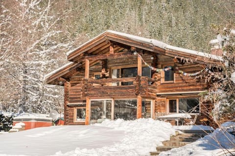 Property building, Natural landscape, Winter, Mountain view