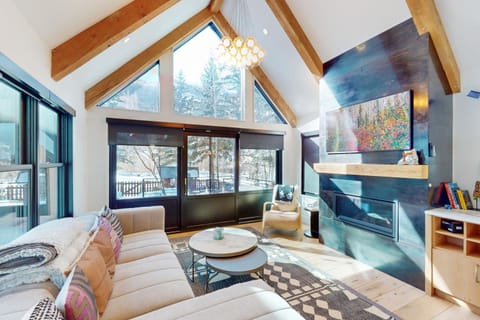 Mountainside A-Frame House in Telluride