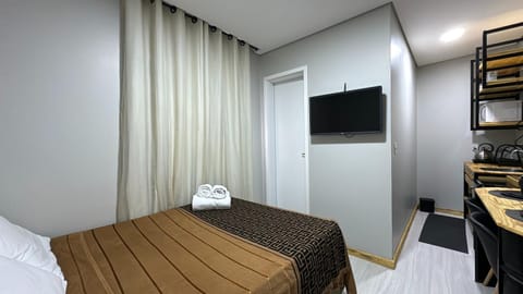 21- Studio com decoração linda Apartment in Curitiba