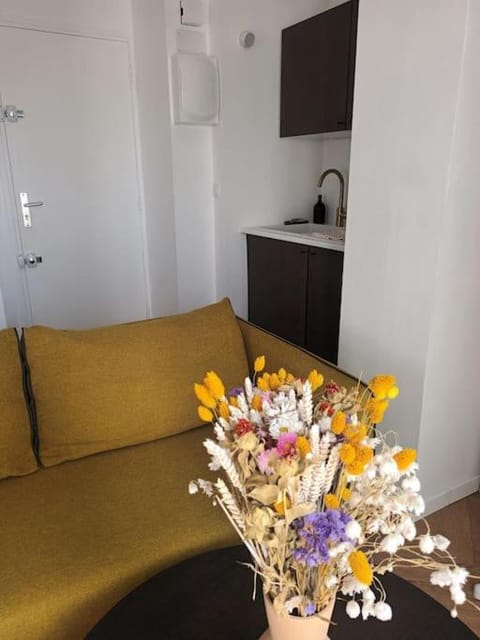 PARIS Balcony TOP FLOOR Room Condo in Clichy