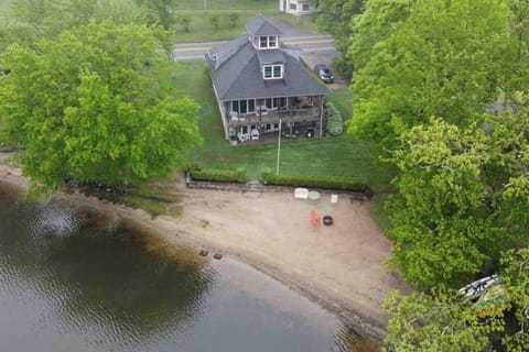 Waterfront Home on Bantam Lake with Private Beach House in Bantam Lake