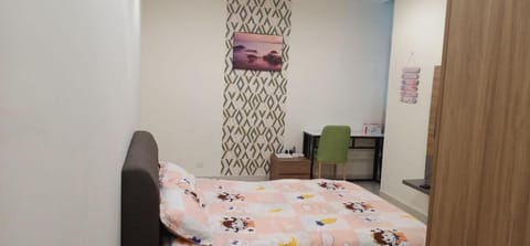 Two Connecting Bedroom Kozi Square Apartment in Kuching