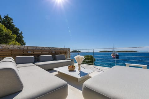 Magnificent Seafront Split Villa 10 Bedrooms Pakleni View Villa Private Infinity Pool and Amazing Sea Views Hvar Villa in Hvar