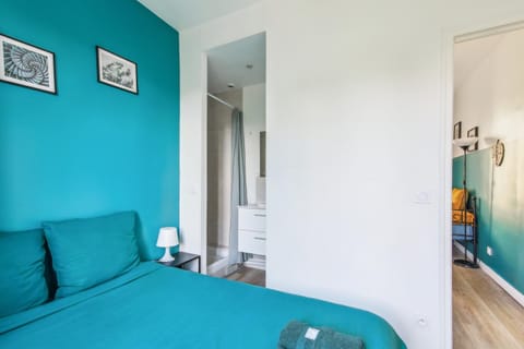 Appart 3 pers avec Wifi - Proche Paris & Métro - R1 Apartment in Paris