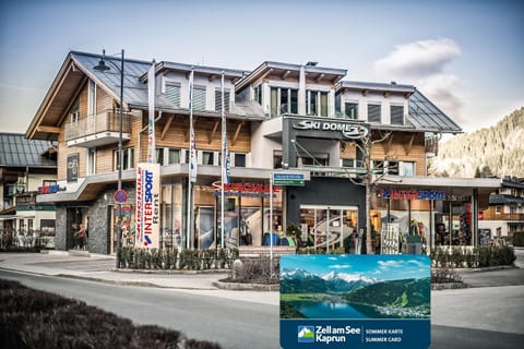 Facade/entrance, Neighbourhood, Ski School, Skiing, Cycling, Mountain view, young children, older children, Family