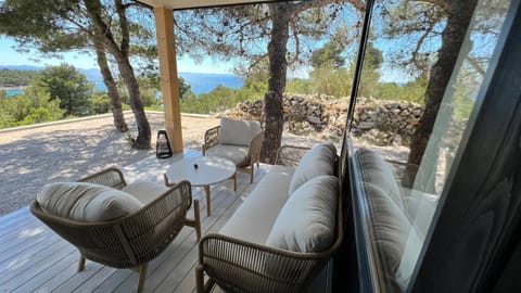 Balcony/Terrace, Seating area, Sea view