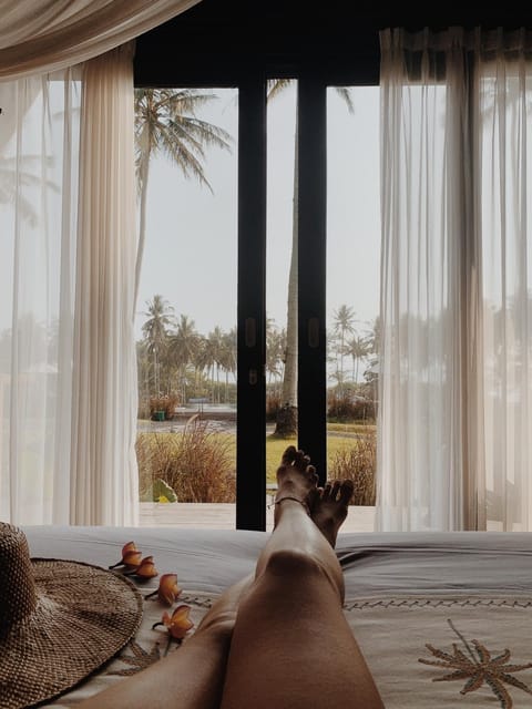 Bed, Garden, Bedroom, Garden view