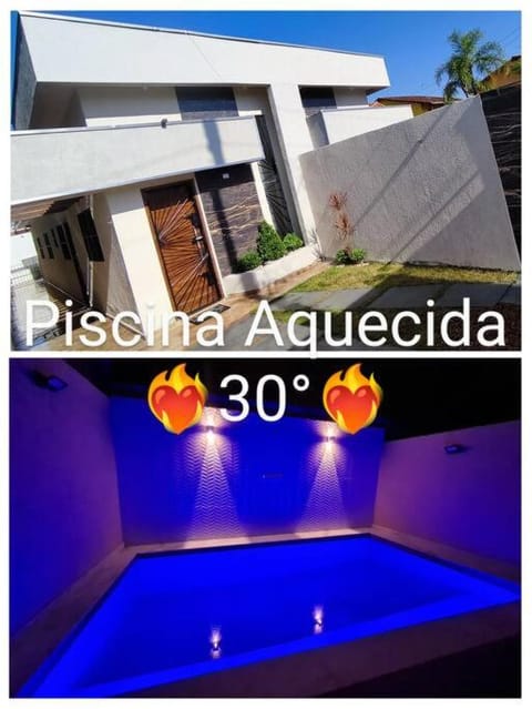 Casa linda com Piscina Aquecida pertinho da praia House in Itanhaém