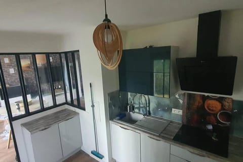 Kitchen or kitchenette, dishwasher, minibar