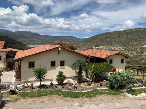 Property building, Spring, Day, Natural landscape, Mountain view