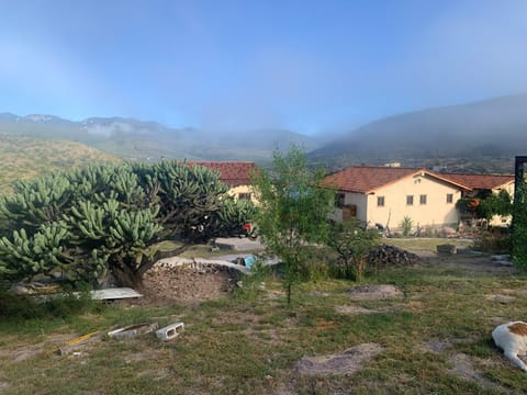 Property building, Spring, Day, Natural landscape, Mountain view