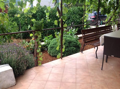 Patio, Garden view