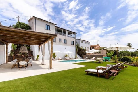 Patio, Garden, Garden, Pool view, Swimming pool