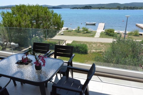 Day, Natural landscape, View (from property/room), Balcony/Terrace, Seating area, Sea view