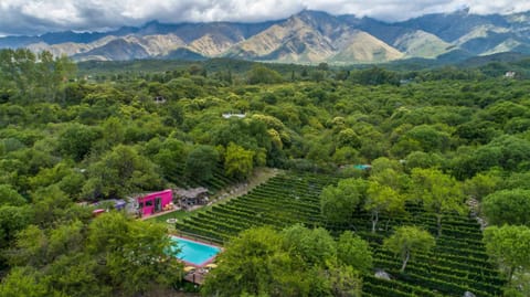 Natural landscape, Mountain view, Pool view