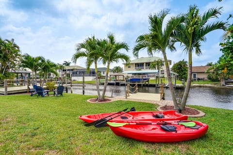 Waterfront Fort Myers Home Private Pool and Dock House in Lee County